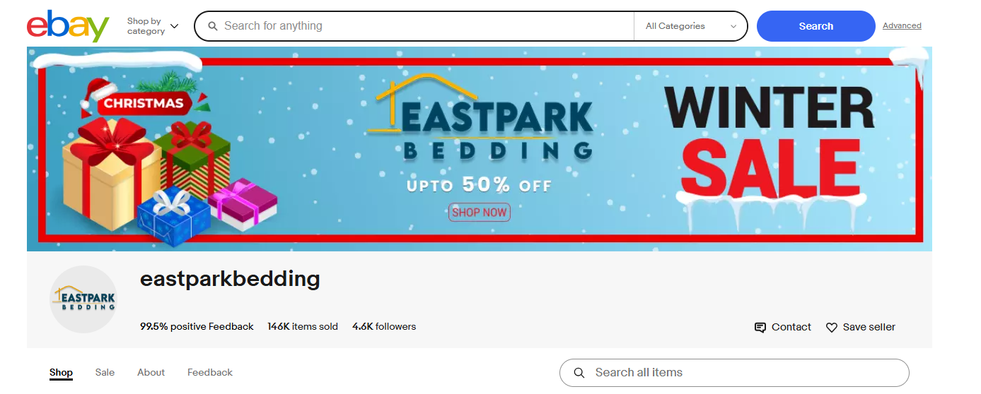 Eastpark Bedding