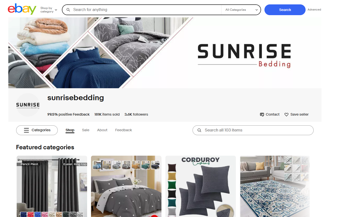 Sunrise Bedding